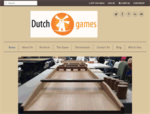 Tablet Screenshot of dutchgames.us